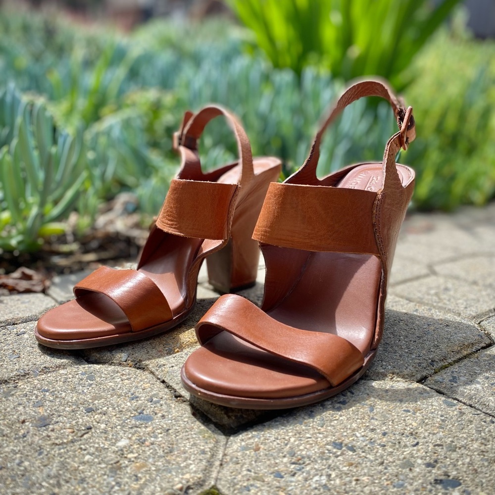 Kork-Ease fully leather heeled sandal
